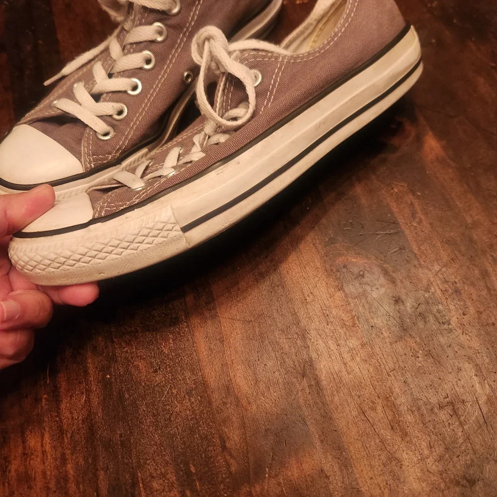 Gray Converse Sneakers - Picture 7 of 7